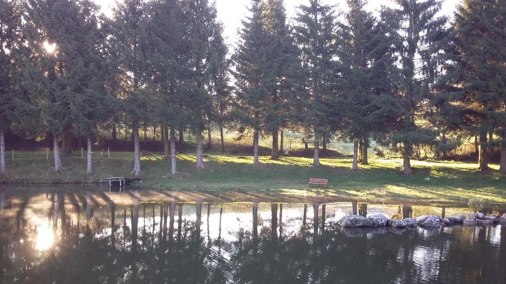 Camping De Flechat Hotel Orcival Kültér fotó